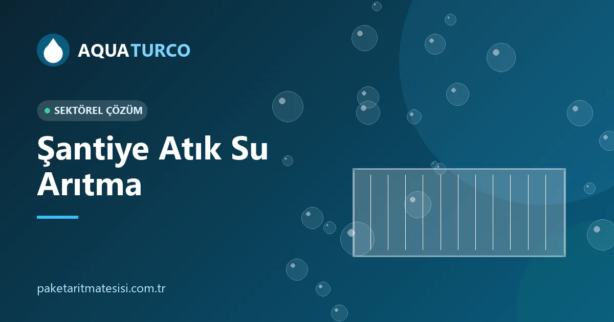 Konteyner Tipi Arıtma